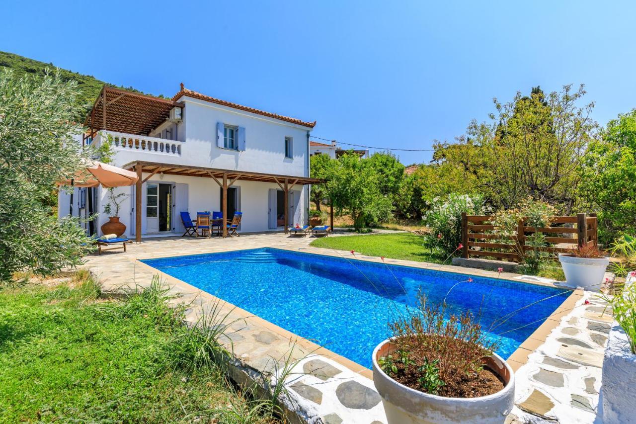 Villa Rodia With Swimming Pool On Skopelos Island エクステリア 写真