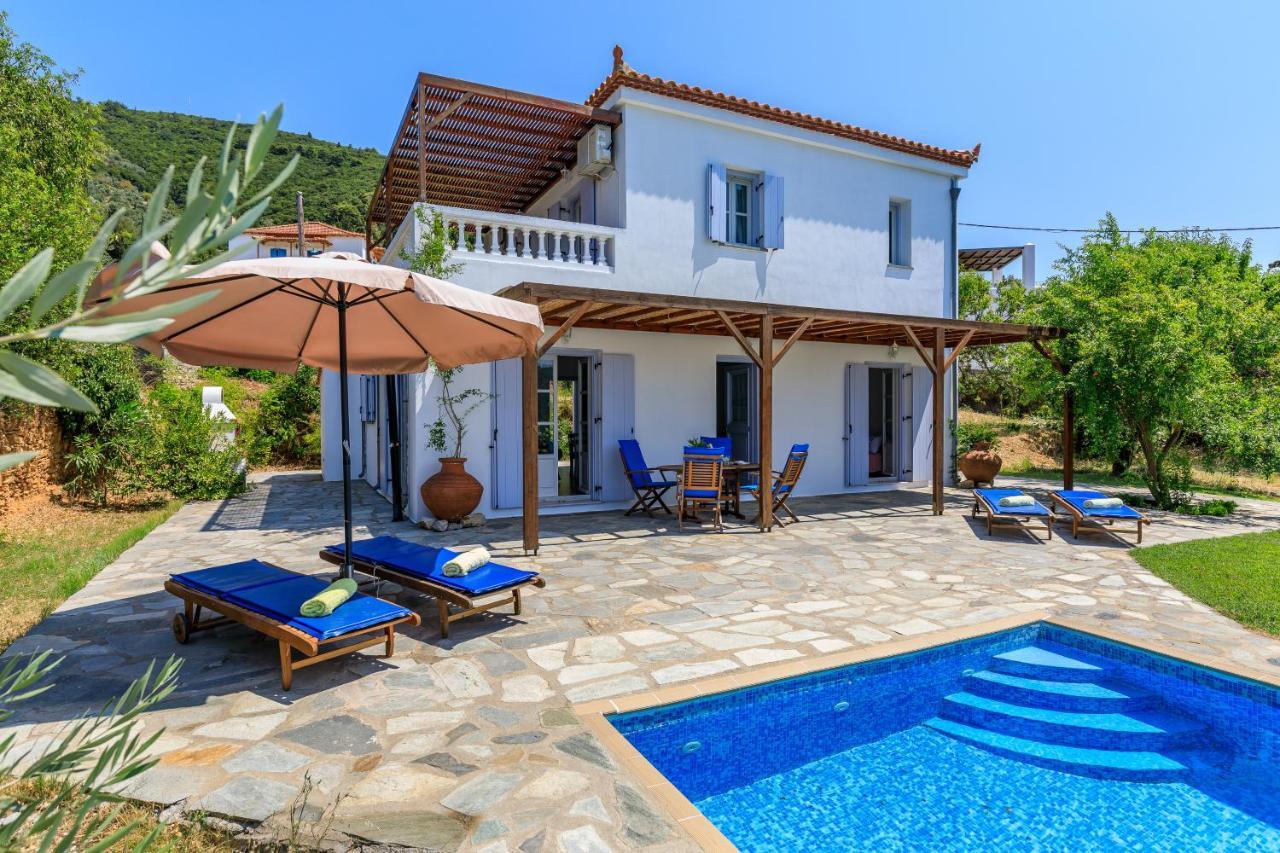 Villa Rodia With Swimming Pool On Skopelos Island エクステリア 写真