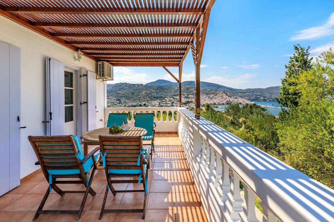Villa Rodia With Swimming Pool On Skopelos Island エクステリア 写真